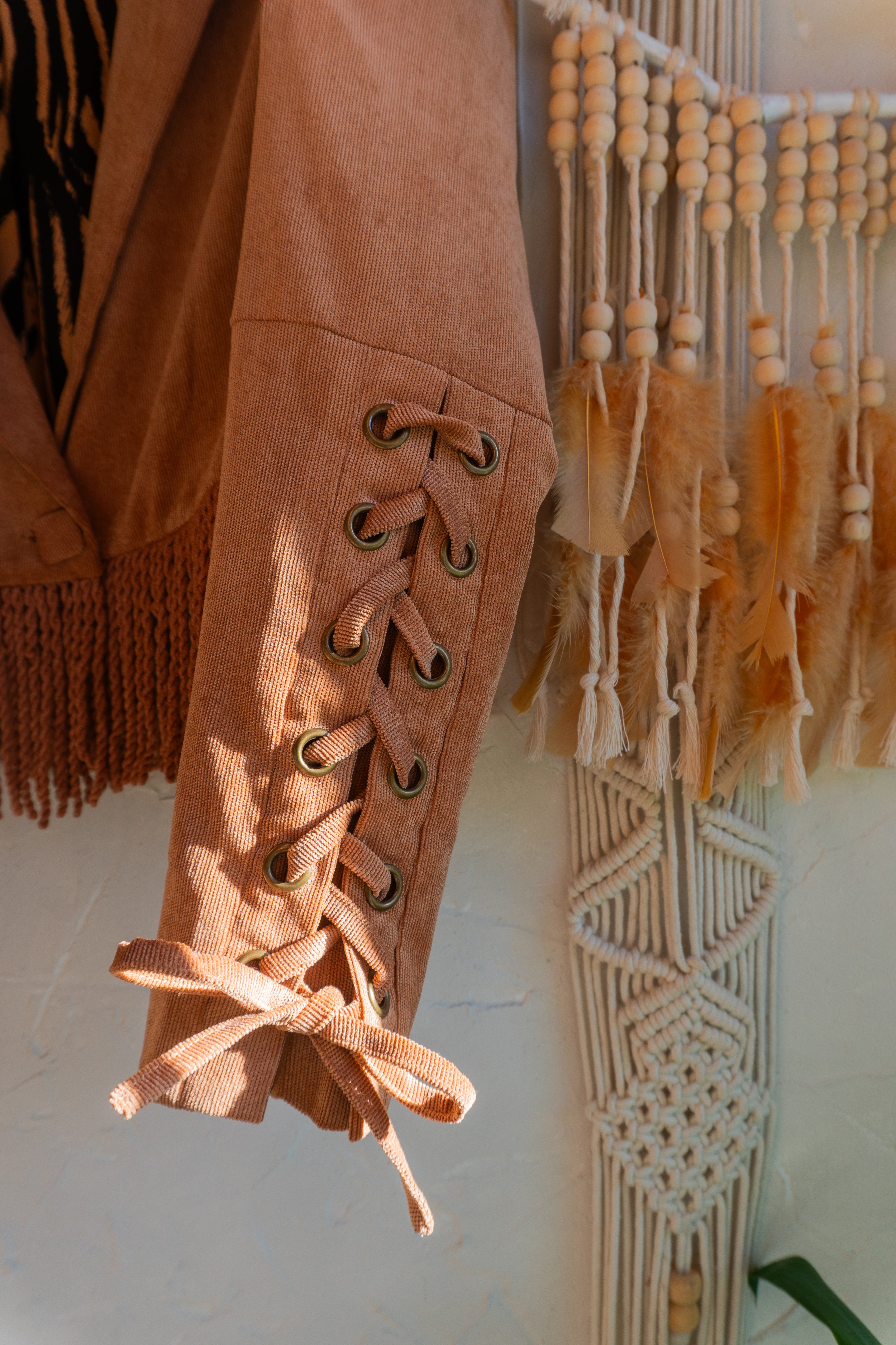 KARAMELL FRANSEN JACKE LIMITIERTE EDITION