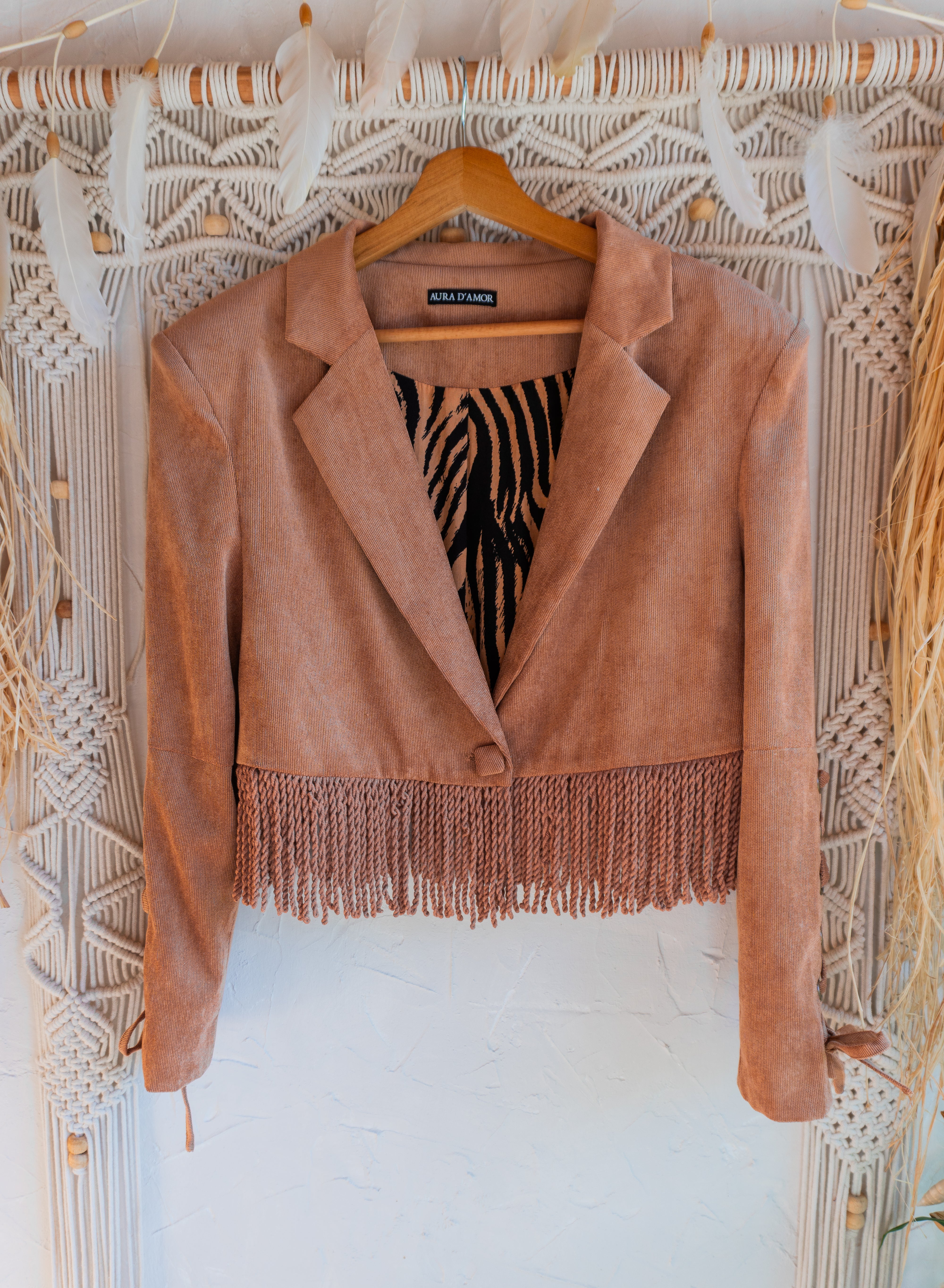 KARAMELL FRANSEN JACKE LIMITIERTE EDITION