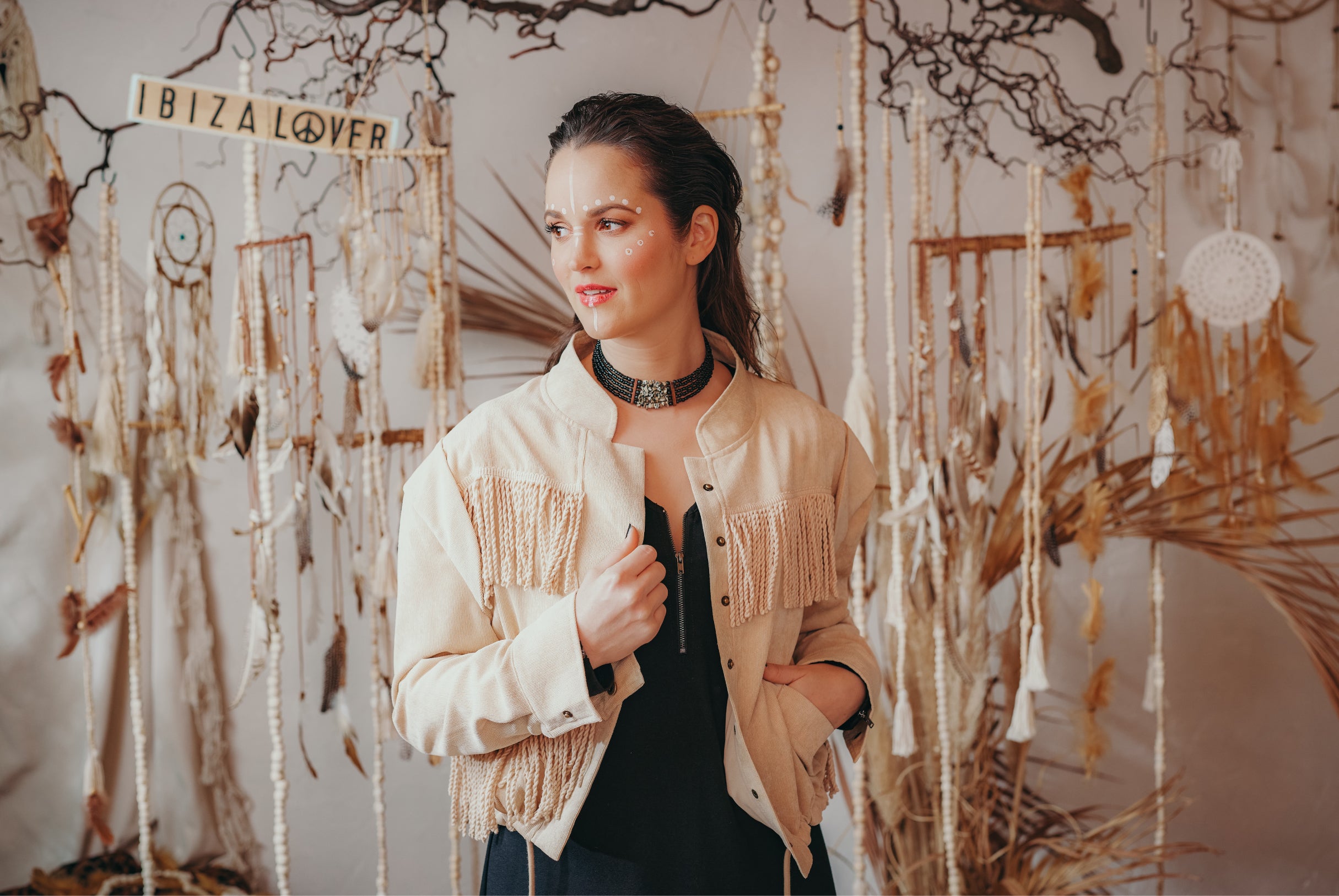 FRANSEN JACKE BEIGE LIMITIERTE EDITION